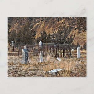 Friedhof Postkarte