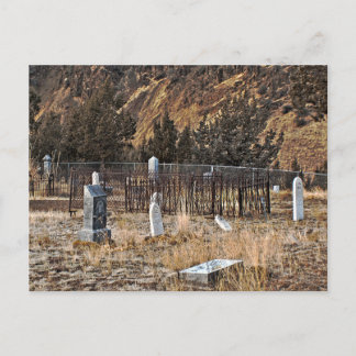 Friedhof Postkarte