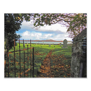 Friedhof von Iona Fotodruck