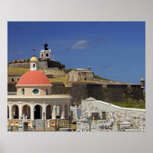 Friedhof von Puerto Rico Poster