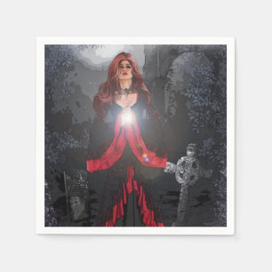 Friedhofbeterin Serviette