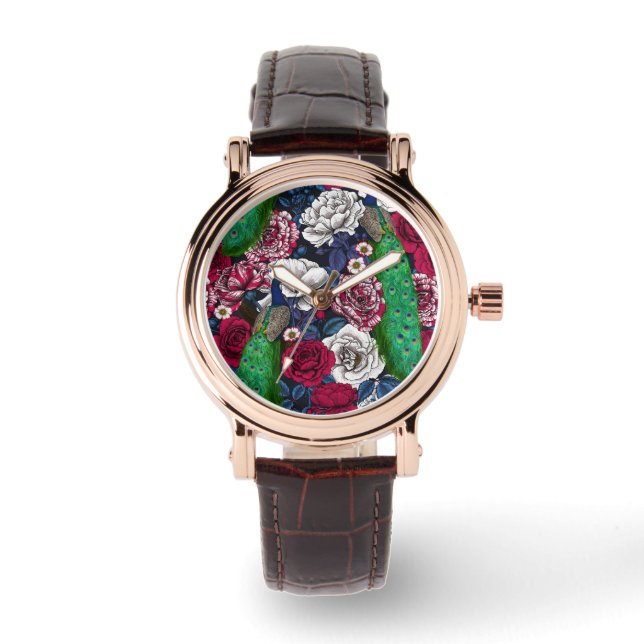 Friedhöfe im Garten der Rose Armbanduhr (Vorderseite)