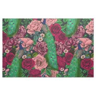 Friedhöfe im Rose-Garten 2 Stoff