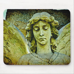 Friedhofs Kunst der Schutzengel Mousepad