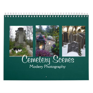 Friedhofs-Szenen Kalender