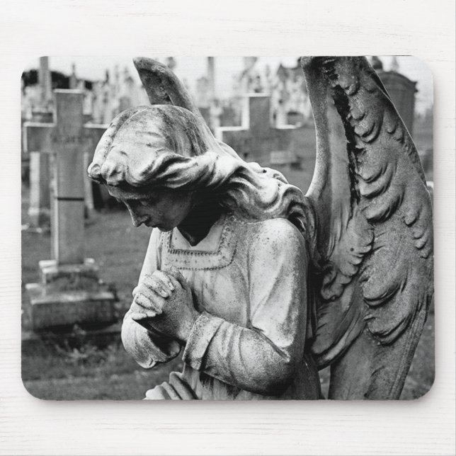 Friedhofsengel Mousepad (Vorne)