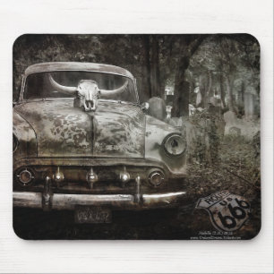 Friedhofsgetümmel Mousepad