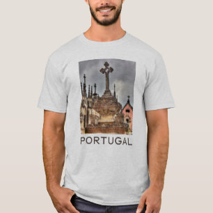 Friedhofskreuz Nahaufnahme, Portugal T-Shirt