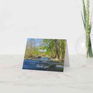 Friedlich am Fluss Danke