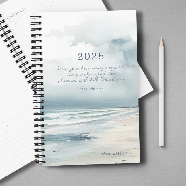Friedlich Beach Custom Zitat Weekly Planer (Von Creator hochgeladen)