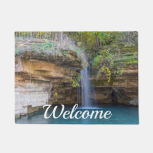 Friedlich bei Glory Hole Welcome Doormat Fußmatte