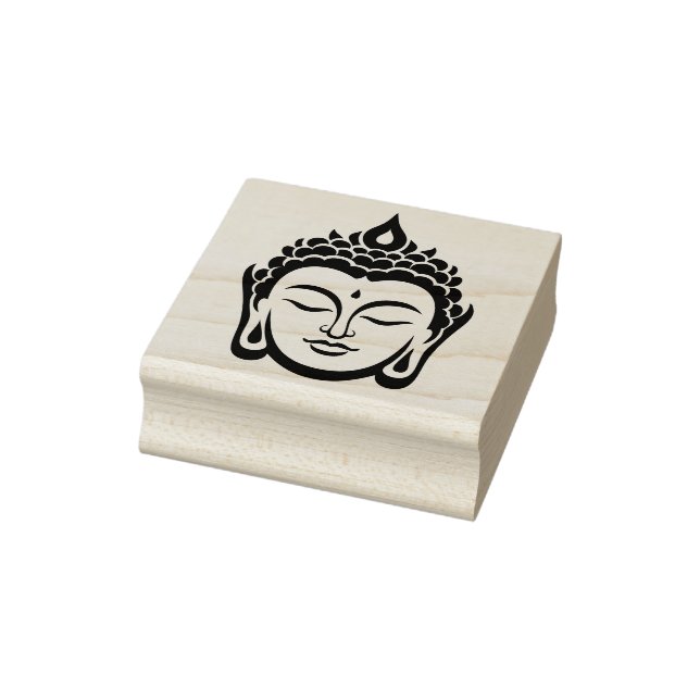 Friedlich Buddha Gummistempel (Stempel)