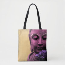 Friedlich Buddha Tote Bag