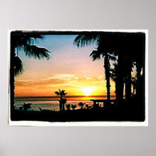 Friedlich Cabo Sunset Poster