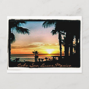 Friedlich Cabo Sunset Postkarte