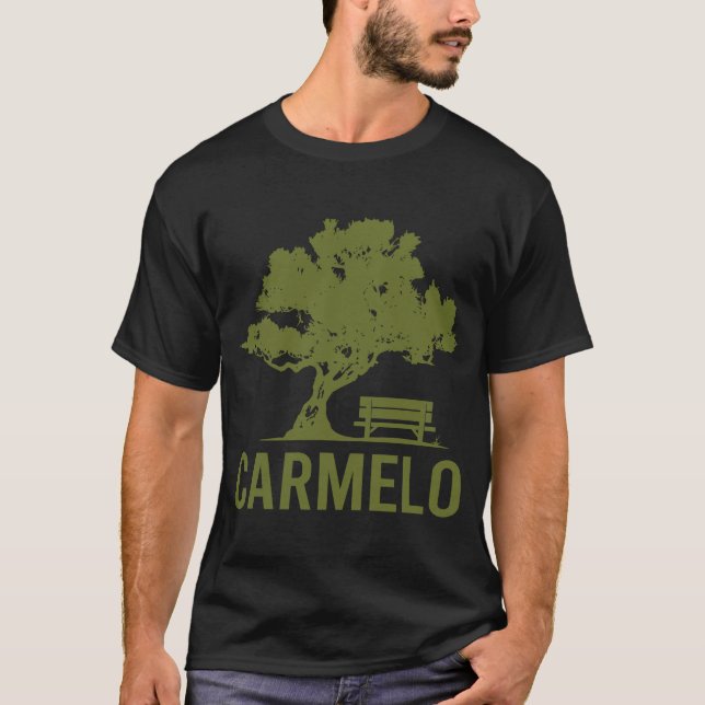 Friedlich Day - Carmelo Name T-Shirt (Vorderseite)