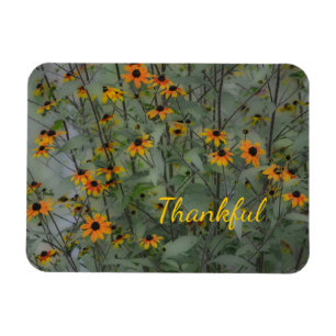 Friedlich floral Dankbar Magnet