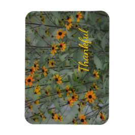 Friedlich floral Dankbar Magnet