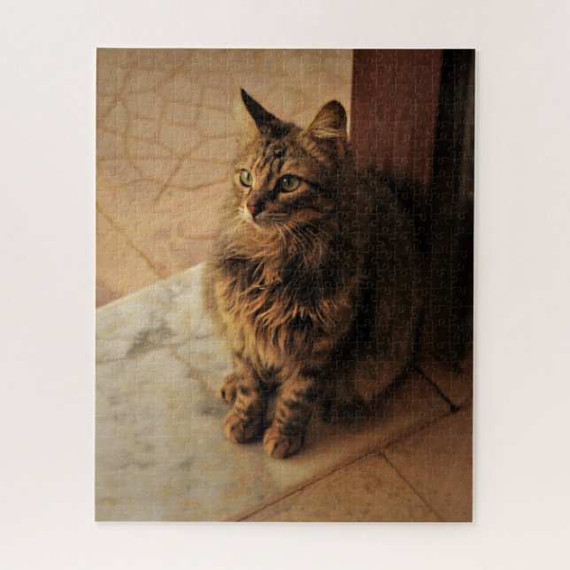 Friedlich Kitty Puzzle (Vertikal)