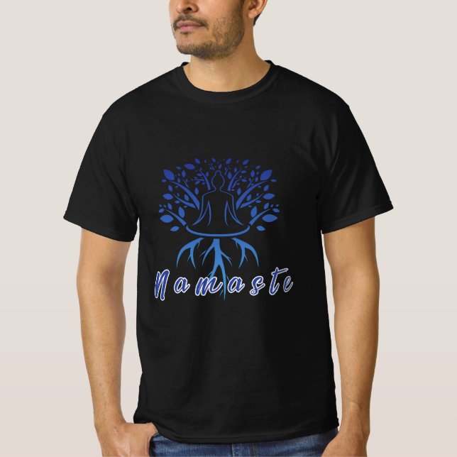 Friedlich Mind Zen T - Shirt (Vorderseite)