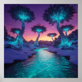 Friedlich Nacht Poster