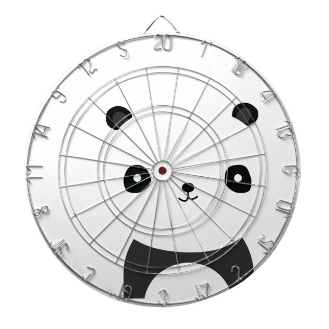 Friedlich Panda Dartscheibe (vorne)