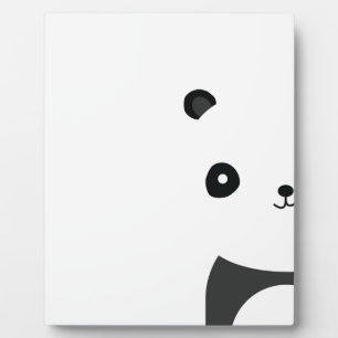 Friedlich Panda Fotoplatte