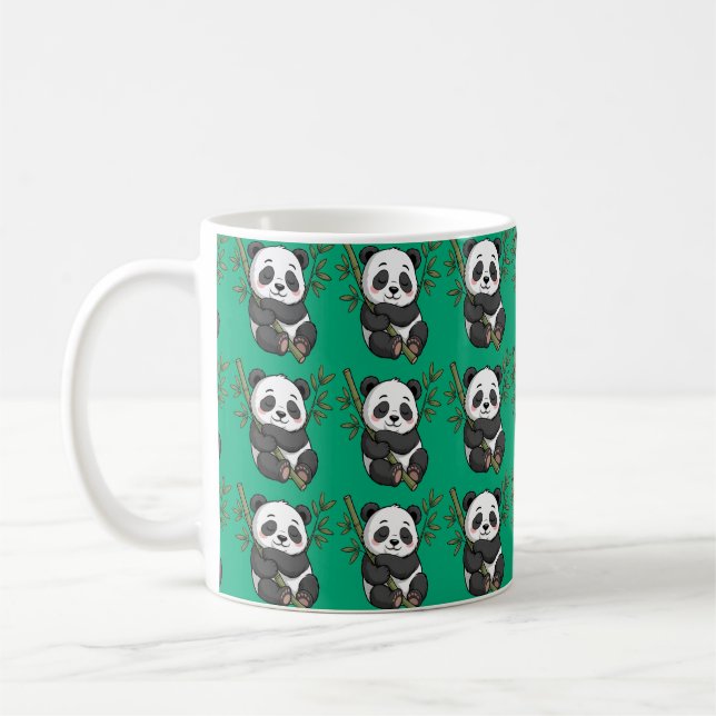 Friedlich Panda Morning Brew Kaffeetasse (Links)