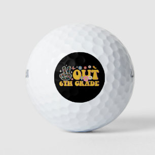 Friedliche 6. Klasse Groovy letzten Schultag Golfball