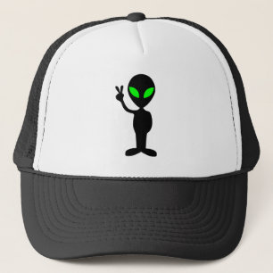 Friedliche Alien Truckerkappe
