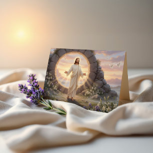 Friedliche Auferstehung Jesu Christi Karte