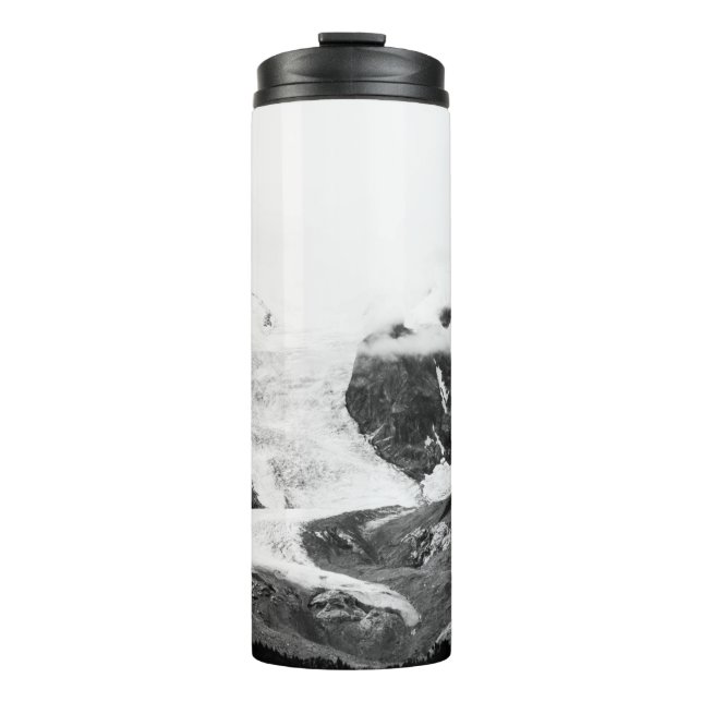 FRIEDLICHE BERGLANDSCHAFT THERMOSBECHER (Vorderseite)