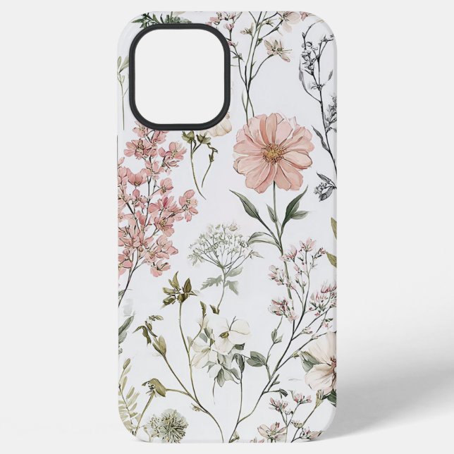 Friedliche Blütenblätter iPhone Hülle (Rückseite)