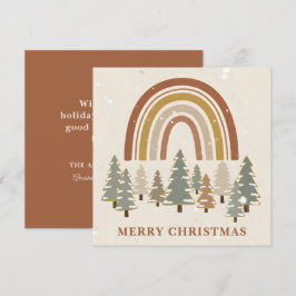 Friedliche Boho-Szene Weihnachten