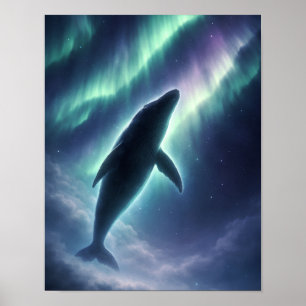 Friedliche Fantasie-Naturdekoration Poster