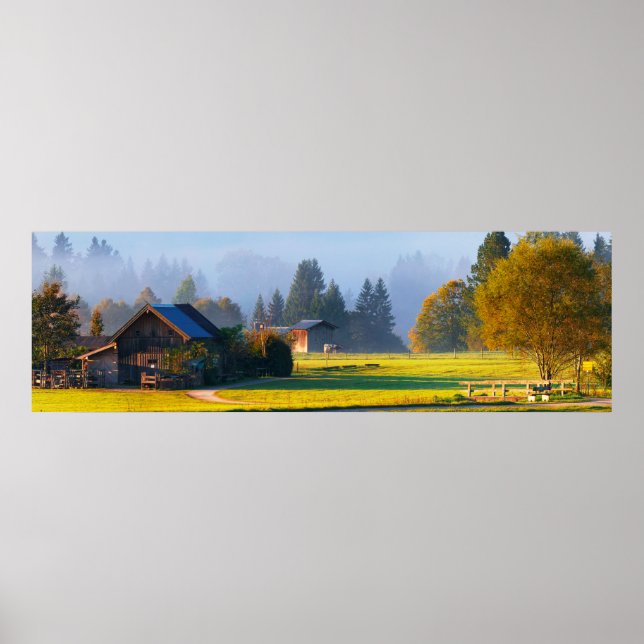 friedliche Farm Poster (Vorne)