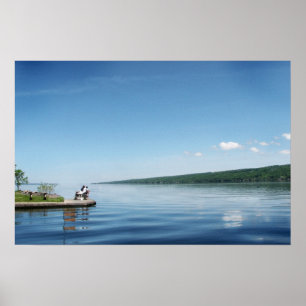 Friedliche Fischer Poster