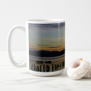 Friedliche Flusslandschaft Kaffeetasse
