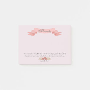 Friedliche Gedanken christlich Post-it Klebezettel