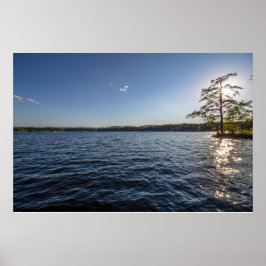 Friedliche Gewässer am Glen Lake Poster