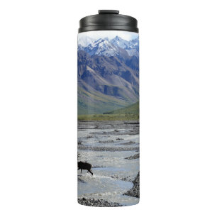FRIEDLICHE LANDSCHAFT MIT RINDER THERMOSBECHER