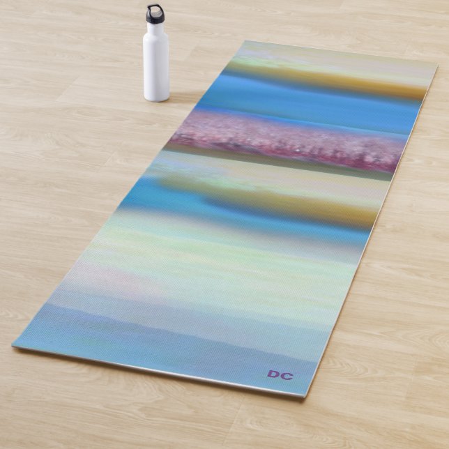 Friedliche Landschaft Yoga Mat Yogamatte (Beispiel)