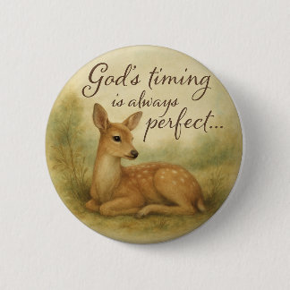 Friedliche Natur Button-Design... Button