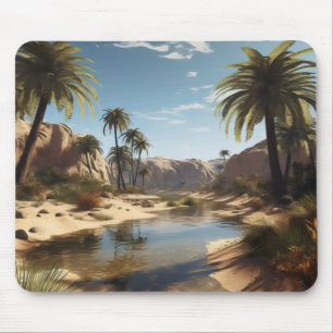 Friedliche Oase Mousepad