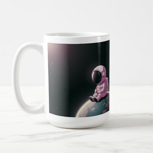 Friedliche Orbit - Kosmische Tasse (Links)