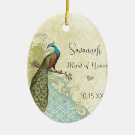 Friedliche Ornamente der Vintagen Vogelarten-Trauz