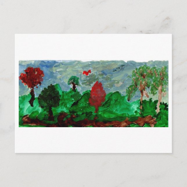 Friedliche Postkarte (Vorderseite)
