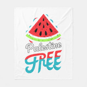 Friedliche Scheiben Watermelon Freie Palästina - U Fleecedecke