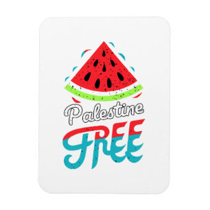 Friedliche Scheiben Watermelon Freie Palästina - U Magnet
