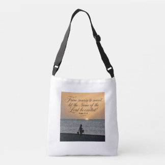 Friedliche Sonnenuntergangs-Schultertasche mit Psa Tragetaschen Mit Langen Trägern
